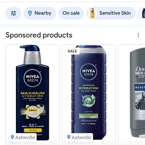 Nivea Men Maximum Hydration Body Wash - Blue